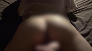 Lesbian] Poking a Cute Girlfriend from Behind and Making Her Climax Continuously [Subjective Video