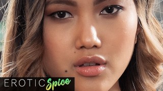 Black guy fucks his amigos Hot Asian girlfriend during Sunday afternoon football - Erotic Spice