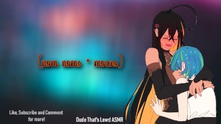 Blackhole-chan devours Earth-chan (ASMR)